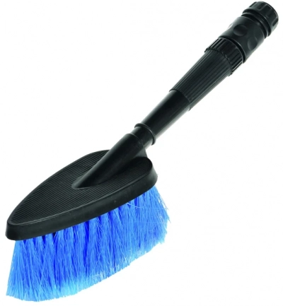 Handwaschbürste schmal, Wasserdurchlauf, 33 cm