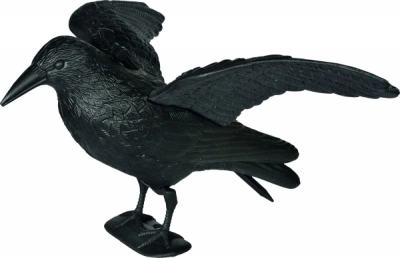 Vogelschreck Flugkrähe
