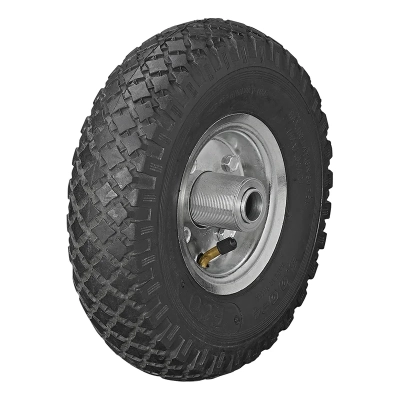 Ersatzrad für Stützrad mit Metall-Felge und Luftreifen, 260x85mm