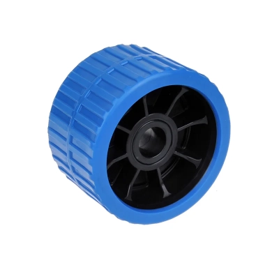 Seitenrolle blau aus Polyethylen