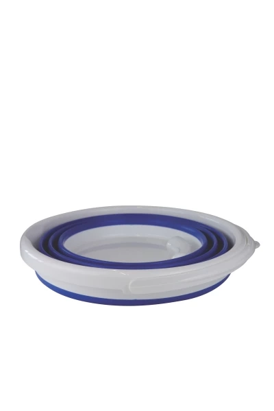 Silikon Falteimer blau 10L