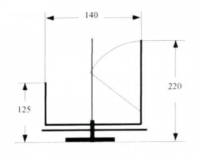 Cassens & Plath Peilscheibe für Navigation