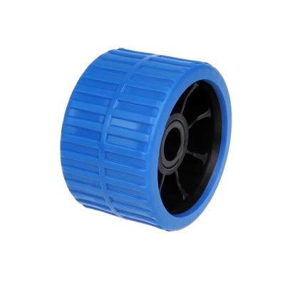 Seitenrolle blau aus Polyethylen