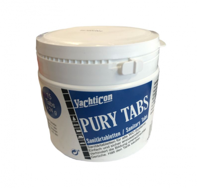 Yachticon Pury Tabs Sanitärtabletten Tankreiniger