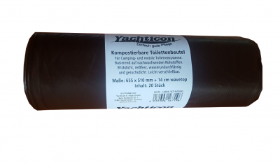 Kompostierbare Toilettenbeutel für Klapptoilette