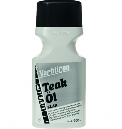 Yachticon Teak Öl Klar Schutz für Holzflächen