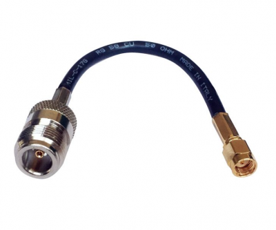 Scout CA-2 Kabel 15 cm RG-58 N-Kupplung auf SMA Stecker RP
