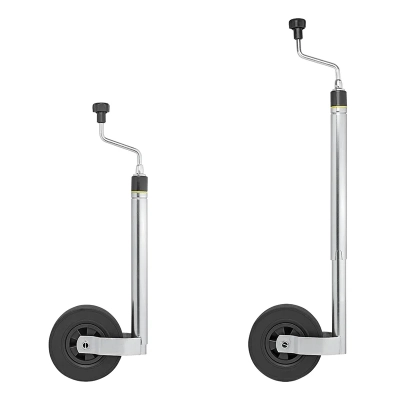 Stützrad 48mm mit Stützlastanzeige, 220x65mm