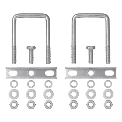 Eckiger U-Bügel 60mm für Klemmschelle