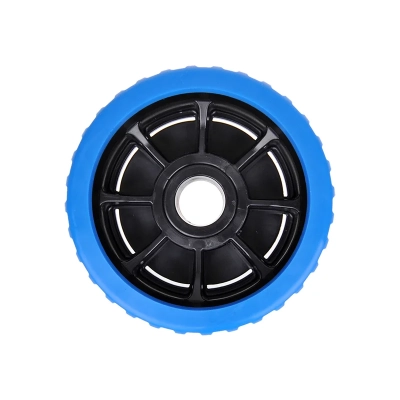 Seitenrolle blau aus Polyethylen