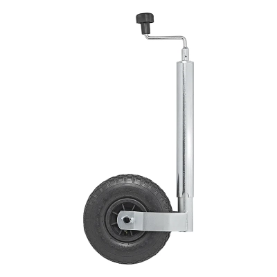 Stützrad 48mm mit Kunststoff-Felge und Luftreifen, 260x85mm