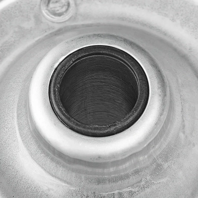 Ersatzrad für Stützrad mit Metall-Felge und Vollgummi-Reifen, 200x50mm