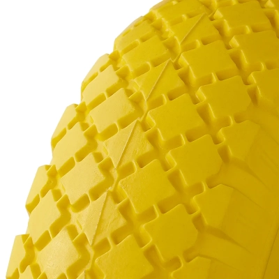 PU-Reifen mit Kunststoff-Felge 10" 3.00-4, Polyurethan (PU), pannensicher