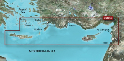 Garmin Seekartenmodul G3 Vision Crete-Cyprus