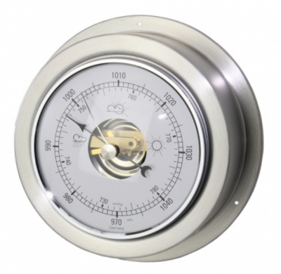 Analoges Barometer Maritim aus Edelstahl