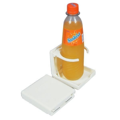Klappbarer Flaschenhalter Weiß