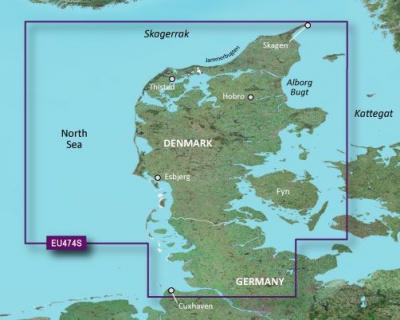 Garmin Seekartenmodul G3 Vision Northern Denmark & Eider