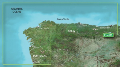 Garmin Seekartenmodul G3 Vision Galicia and Asturias