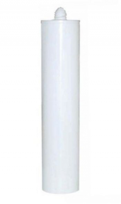 Leerkartuschemit Kolben und Düse 320ml
