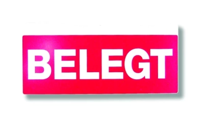 Liegeplatz Schild