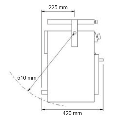 Neptune 4500 Gasherd 2-flammig