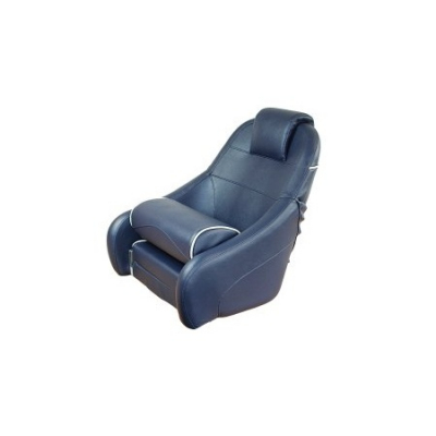 Bootssitz in Marineblau mit Kedernaht