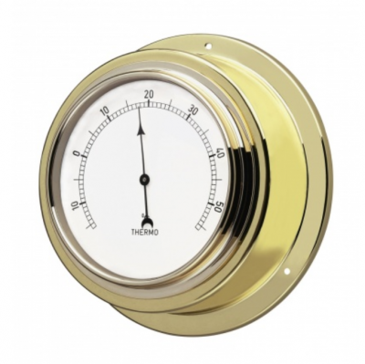 Analoges Thermometer Maritim aus Messing