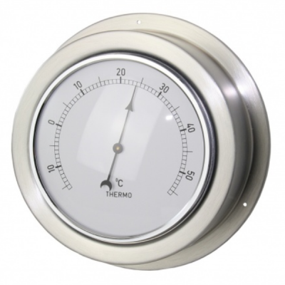 Analoges Thermometer Maritim aus Edelstahl