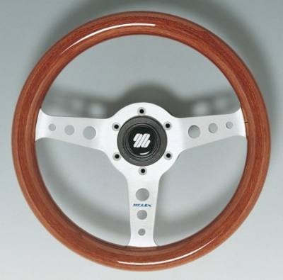 Uflex Steuerrad Capri in Holzoptik