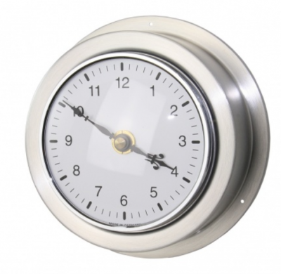 Maritime Edelstahl-Uhr