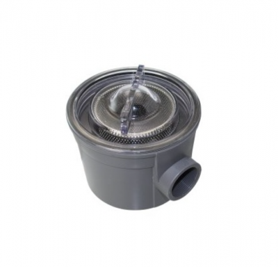 Universal Kühlwasserfilter mit Edelstahlfilter und Edelstahlhalter