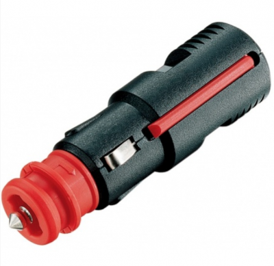 Universalstecker mit Schraubanschluss und Zugentlastung 6- 24V max. 8A