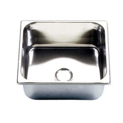 Barka Waschbecken Rechteckig Serie 30 aus Edelstahl