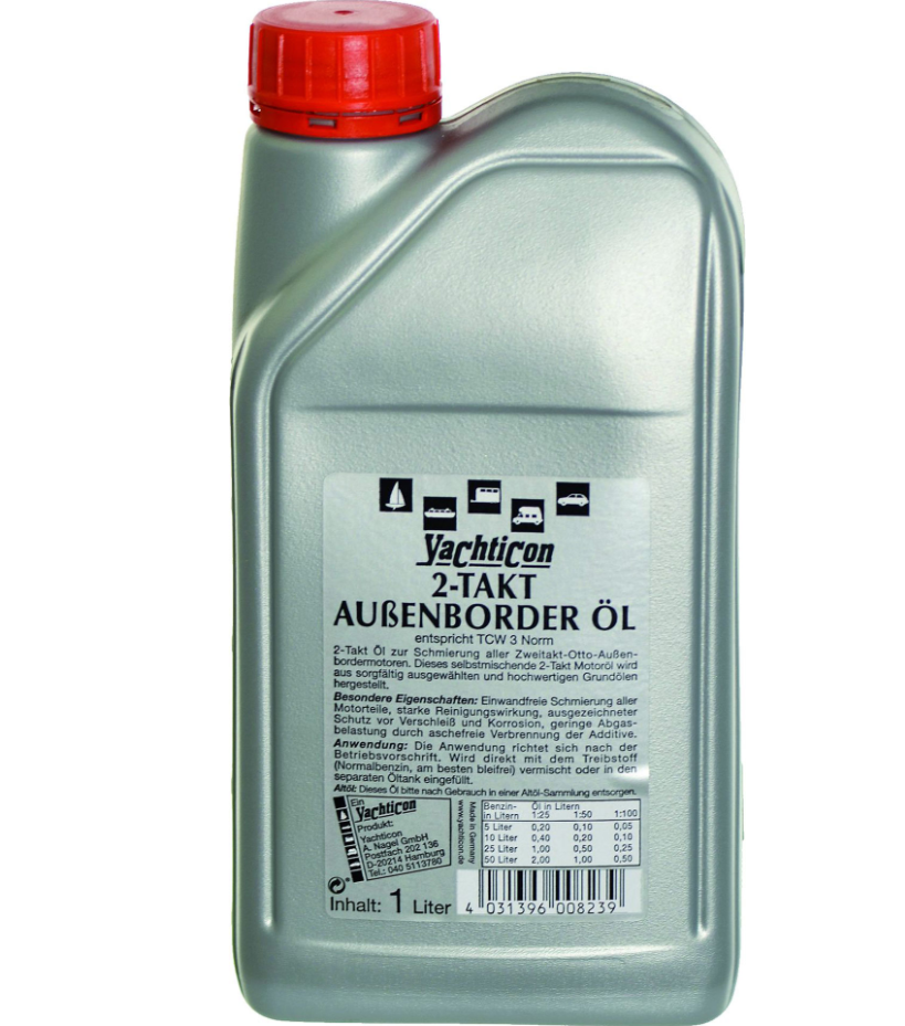 "2Takt Außenborder Öl Hochwertiges Öl für ZweitaktOtto Außenbordermotoren"