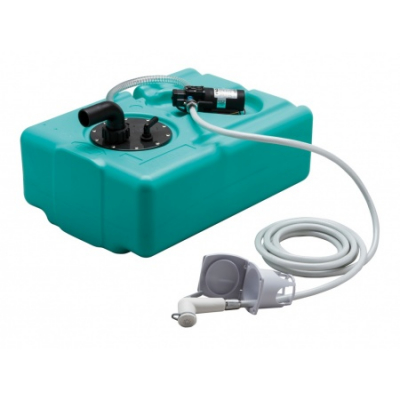 Heckduschenset mit Wassertank