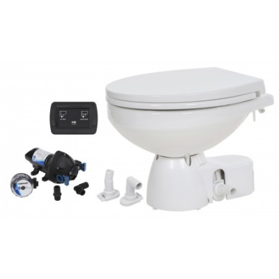 Jabsco Toilette Quiet Flush E2 Seewasser mit Spülpumpe