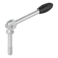 Klappbarer Knebel für Stützradklemme 48mm