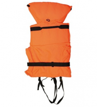 Rettungsweste CE100N Orange aus Feststoff