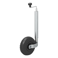 Stützrad 48mm mit Kunststoff-Felge und Luftreifen, 260x85mm