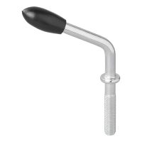 Knebel für Stützradklemme 48mm