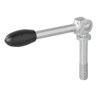 Klappbarer Knebel für Stützradklemme 48mm