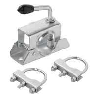 Klemmschelle 48mm für Stützrad mit 2x U-Bügeln 60/70mm