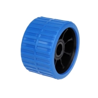 Seitenrolle blau aus Polyethylen