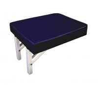 Klappsitz in Weiß oder Blau