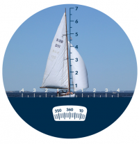 1852 Fernglas Model Commander 7x50 wasserdicht mit Kompass