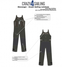 C4S Stavenger Latzhose