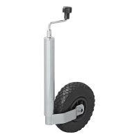 Stützrad 48mm mit Kunststoff-Felge und Luftreifen, 260x85mm