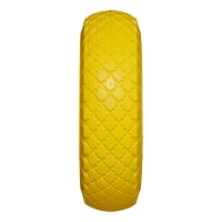 PU-Reifen mit Kunststoff-Felge 10" 3.00-4, Polyurethan (PU), pannensicher