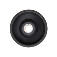 Seitenrolle schwarz aus Gummi