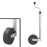 Stützrad 48mm mit Stützlastanzeige, 220x65mm